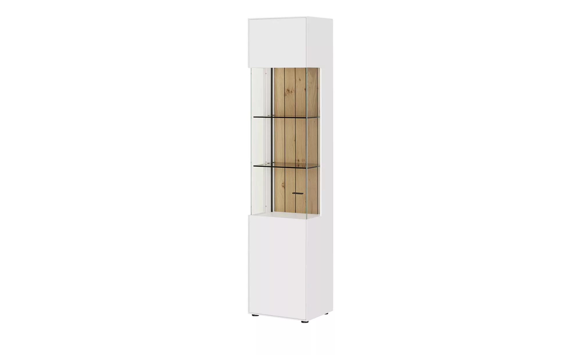 Jette Home Vitrine  Como ¦ weiß ¦ Maße (cm): B: 47 H: 206 T: 38 Kommoden & günstig online kaufen