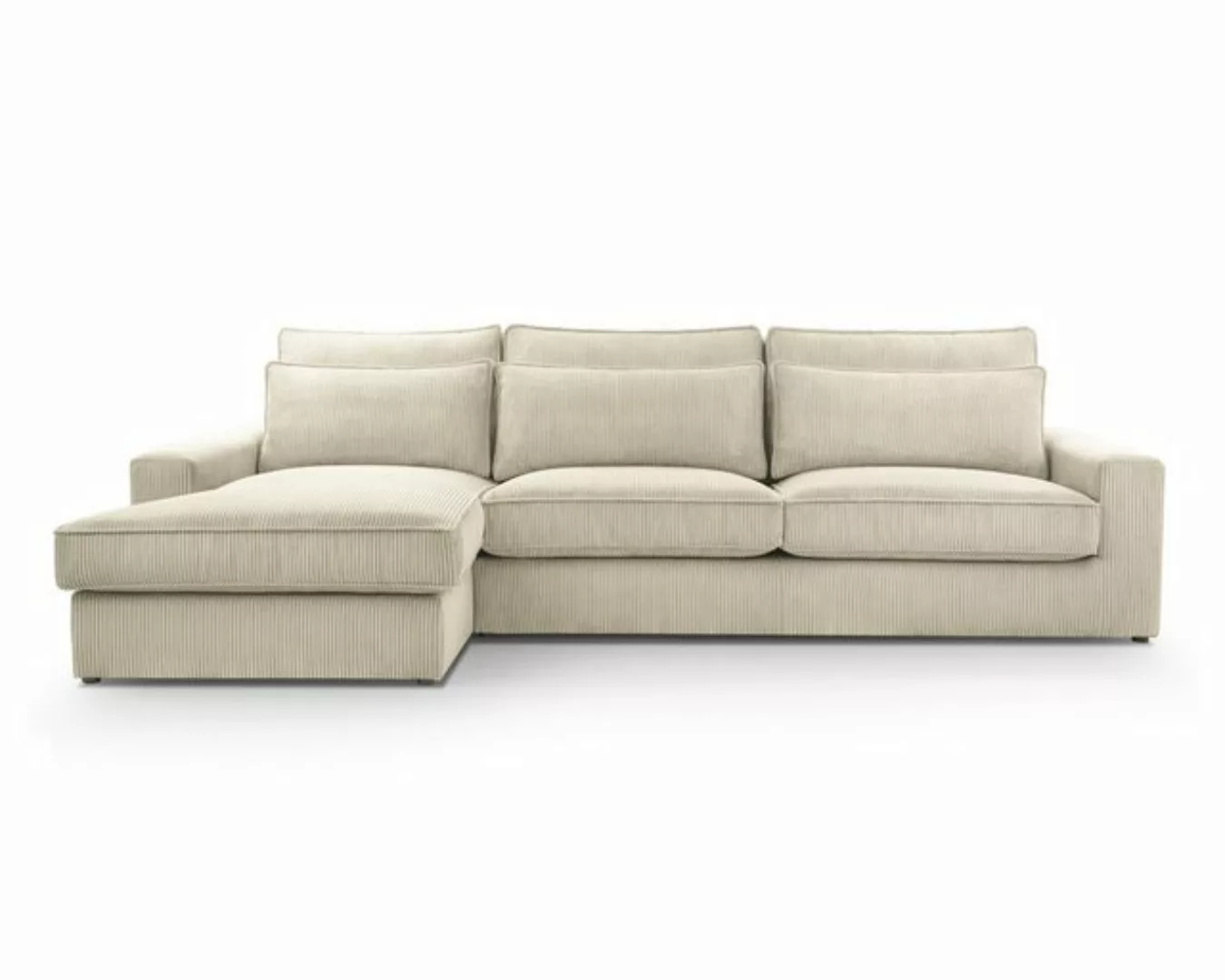 Deine Möbel 24 Wohnlandschaft SISSI XL MINI 308 cm breit Ecksofa Sofa Wohnz günstig online kaufen