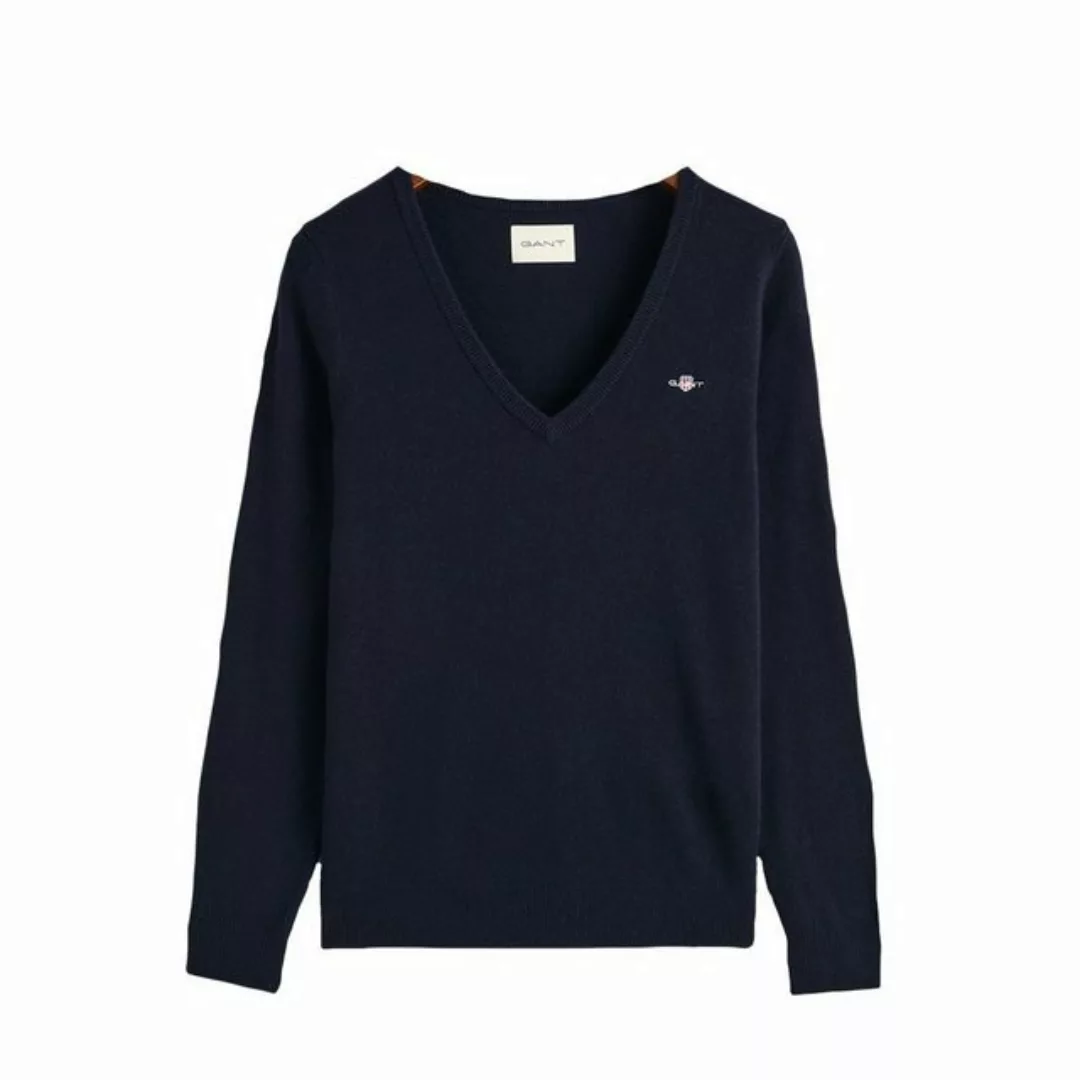 Gant V-Ausschnitt-Pullover 4800510 Extrafine V-Neck Pullover günstig online kaufen