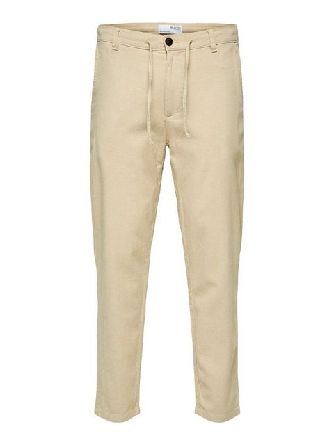 Selected Herren Chino Hose SLHCOMFORT-BRODY LINEN Comfort Fit günstig online kaufen