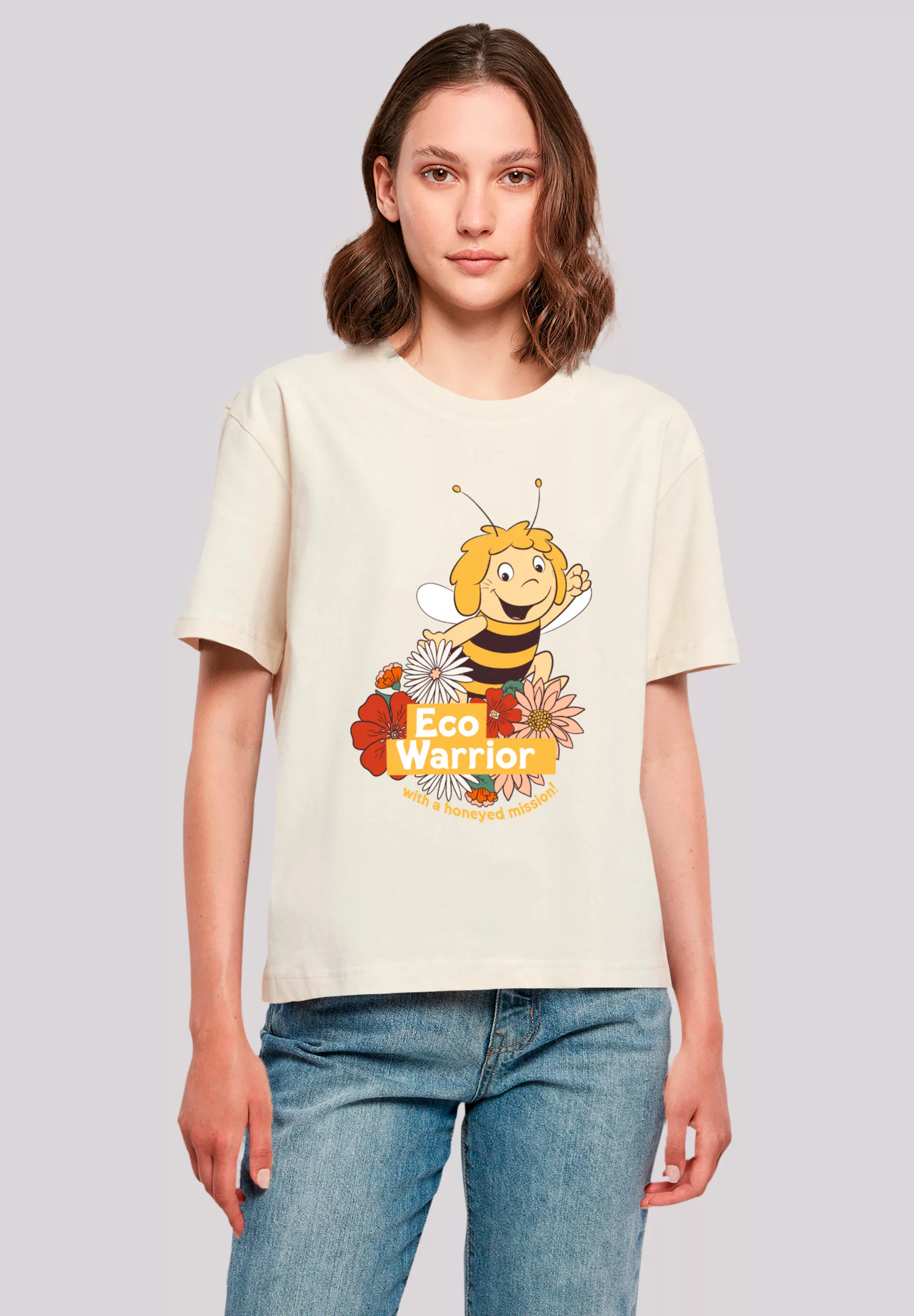 F4NT4STIC T-Shirt "Die Biene Maja Eco Warrior Heroes of Childhood", Nostalg günstig online kaufen