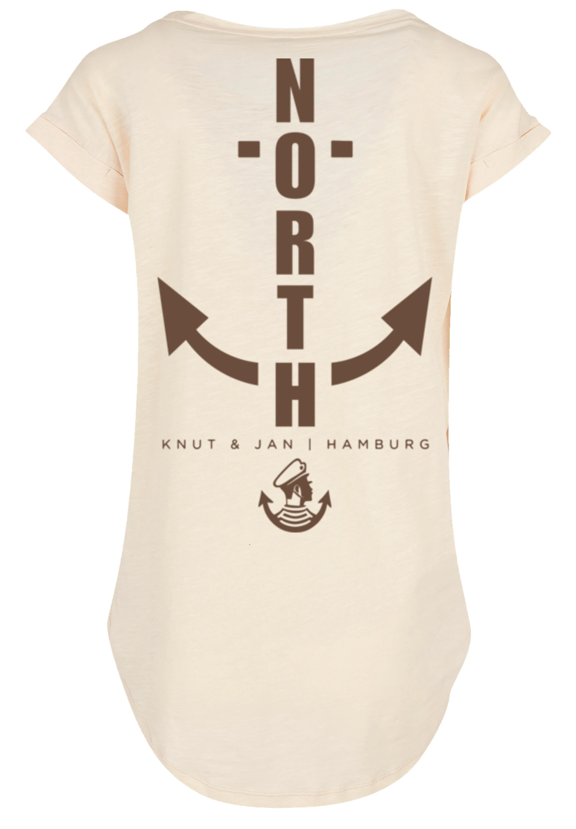 F4NT4STIC T-Shirt "North Anker Knut & Jan Hamburg", Print günstig online kaufen