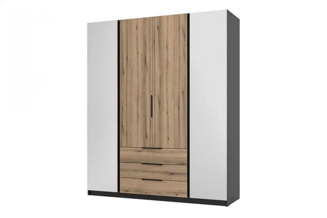 ROYAL24_MARKT Kleiderschrank - Eleganter mit geräumigen Fächern. (Kleidersc günstig online kaufen