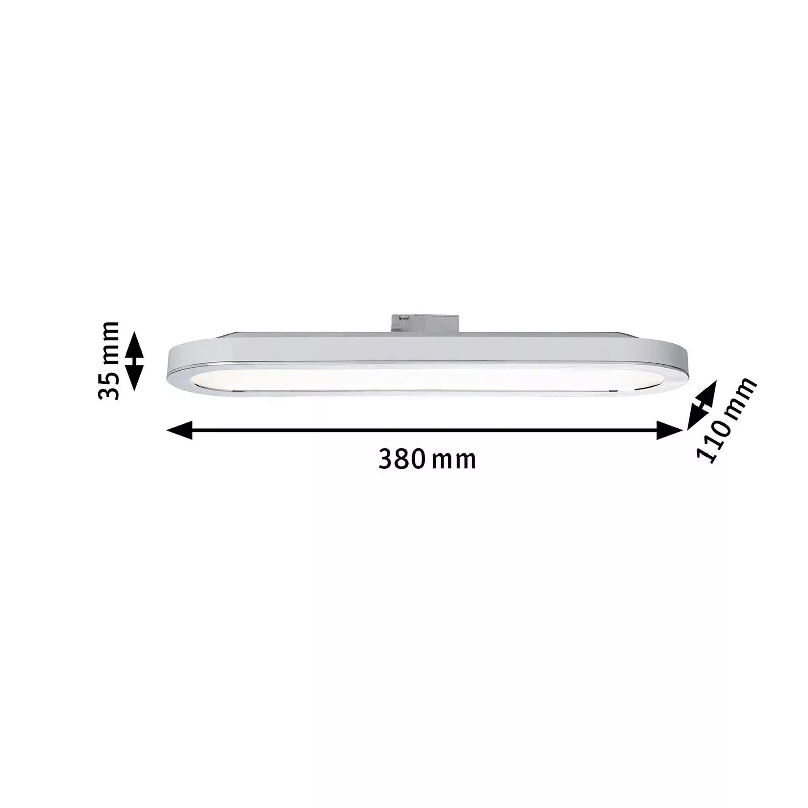 Paulmann URail LED Panel Loop 7W Weiß günstig online kaufen