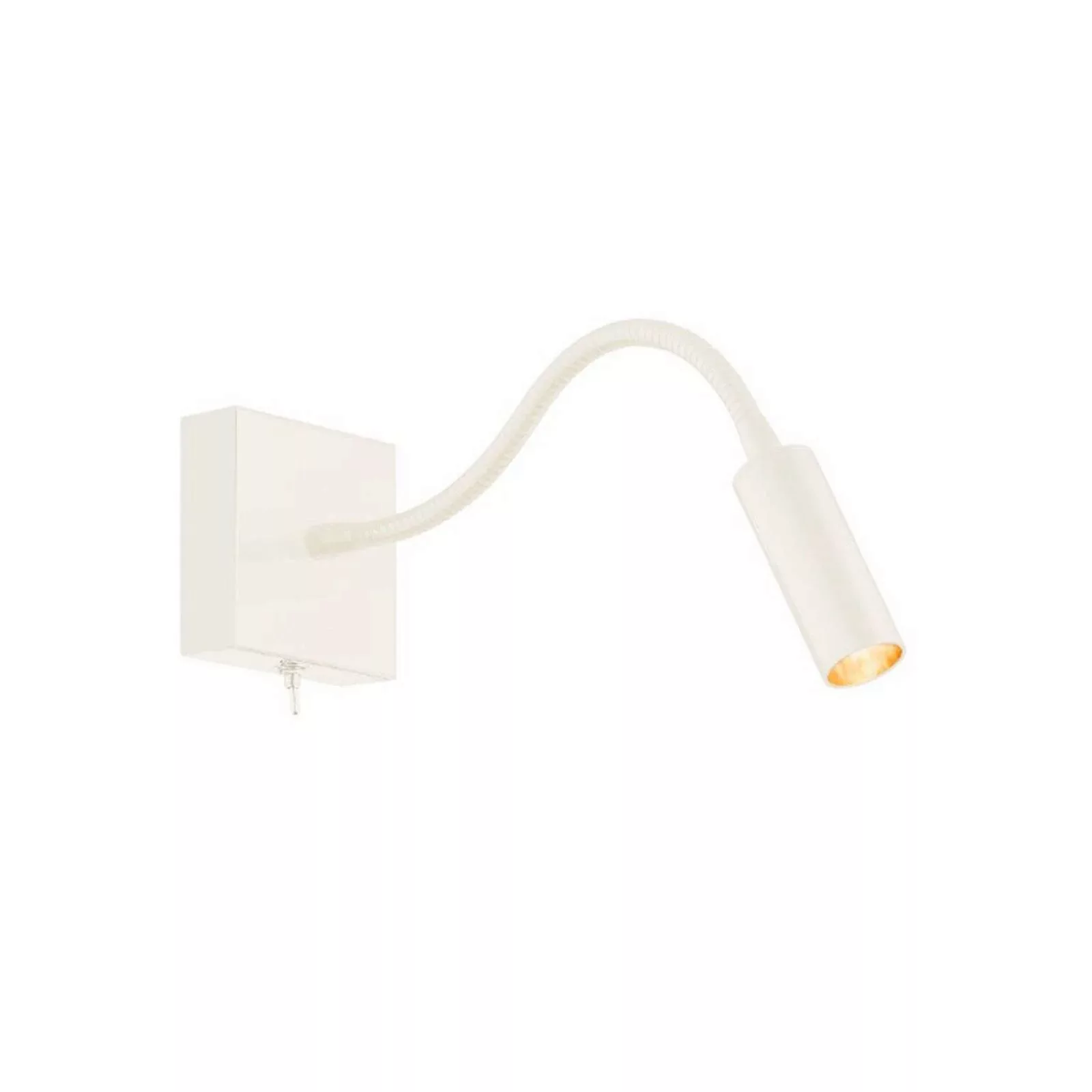 Wandlampe Ojos, creme, Leselampe, verstellbar, 33 cm, G9 günstig online kaufen