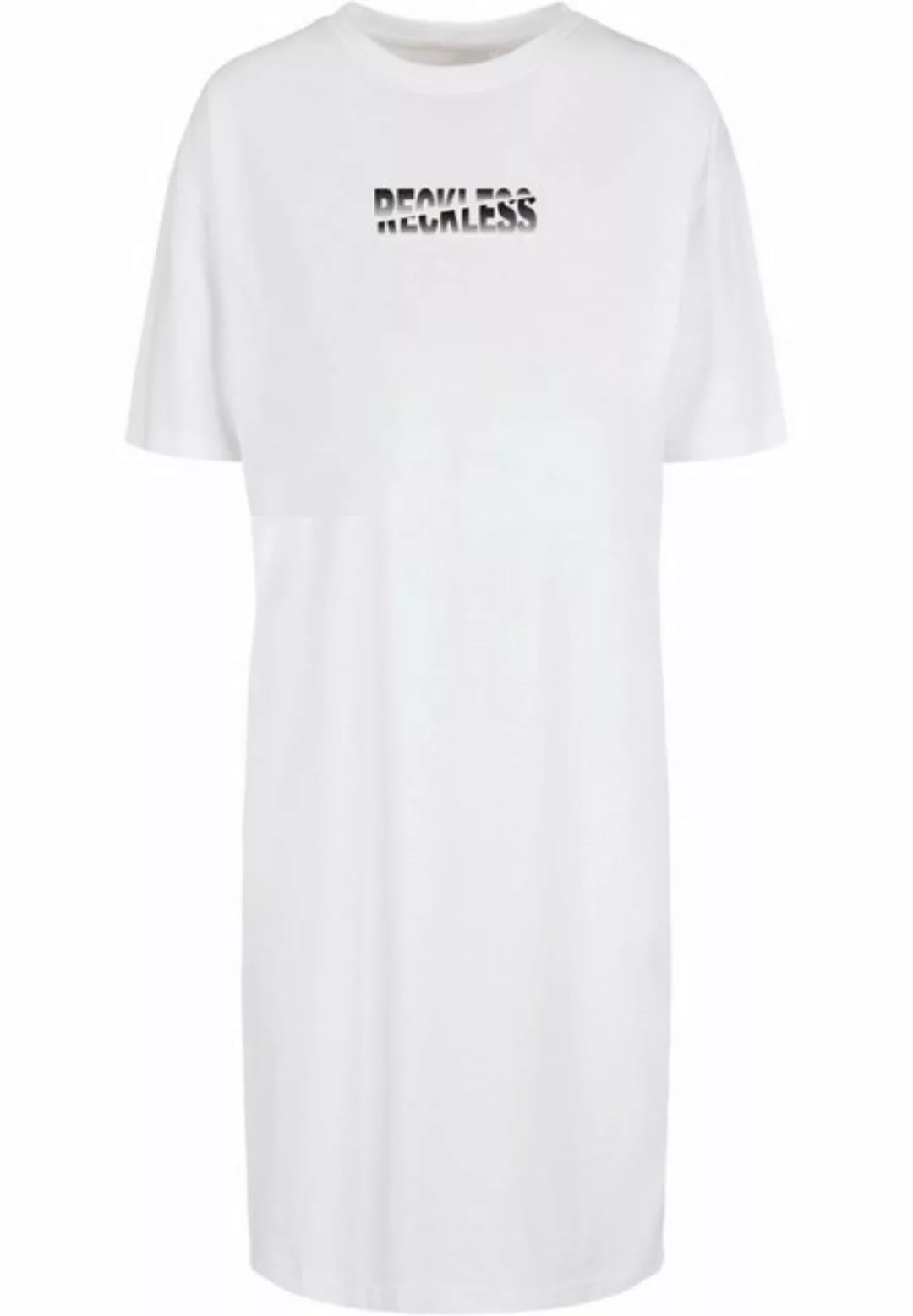 Merchcode Shirtkleid Merchcode Damen Ladies Reckless Oversized Slit Dress ( günstig online kaufen