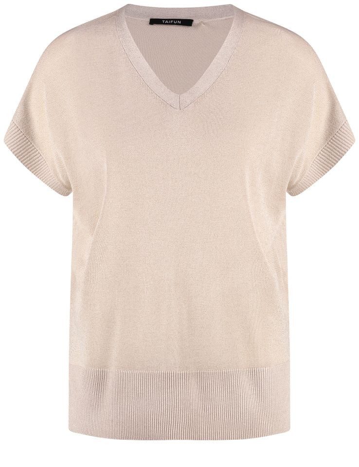 Taifun T-Shirt – Unifarbenes Shirt mit günstig online kaufen