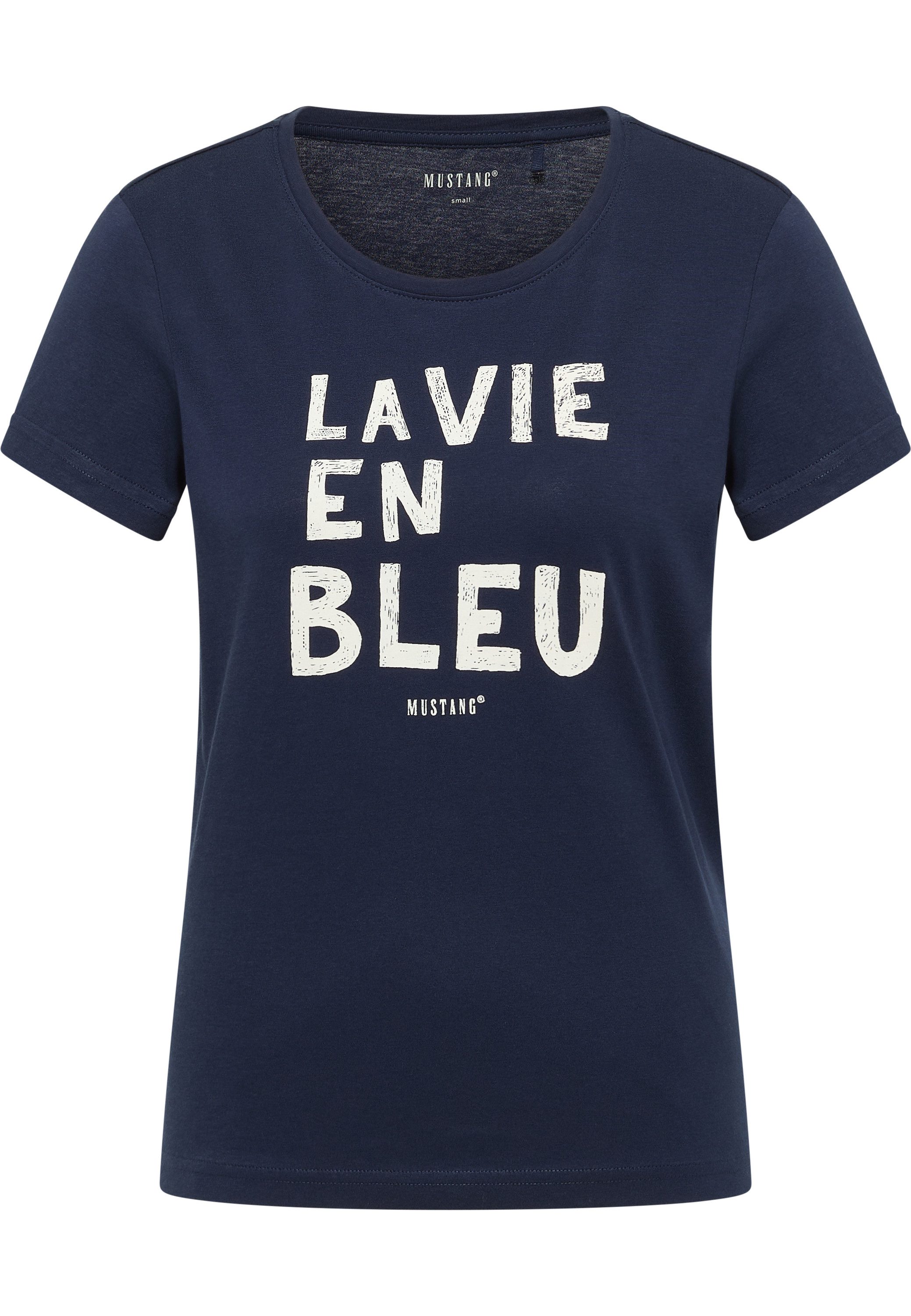 MUSTANG Kurzarmshirt "Damen Style Alma" günstig online kaufen