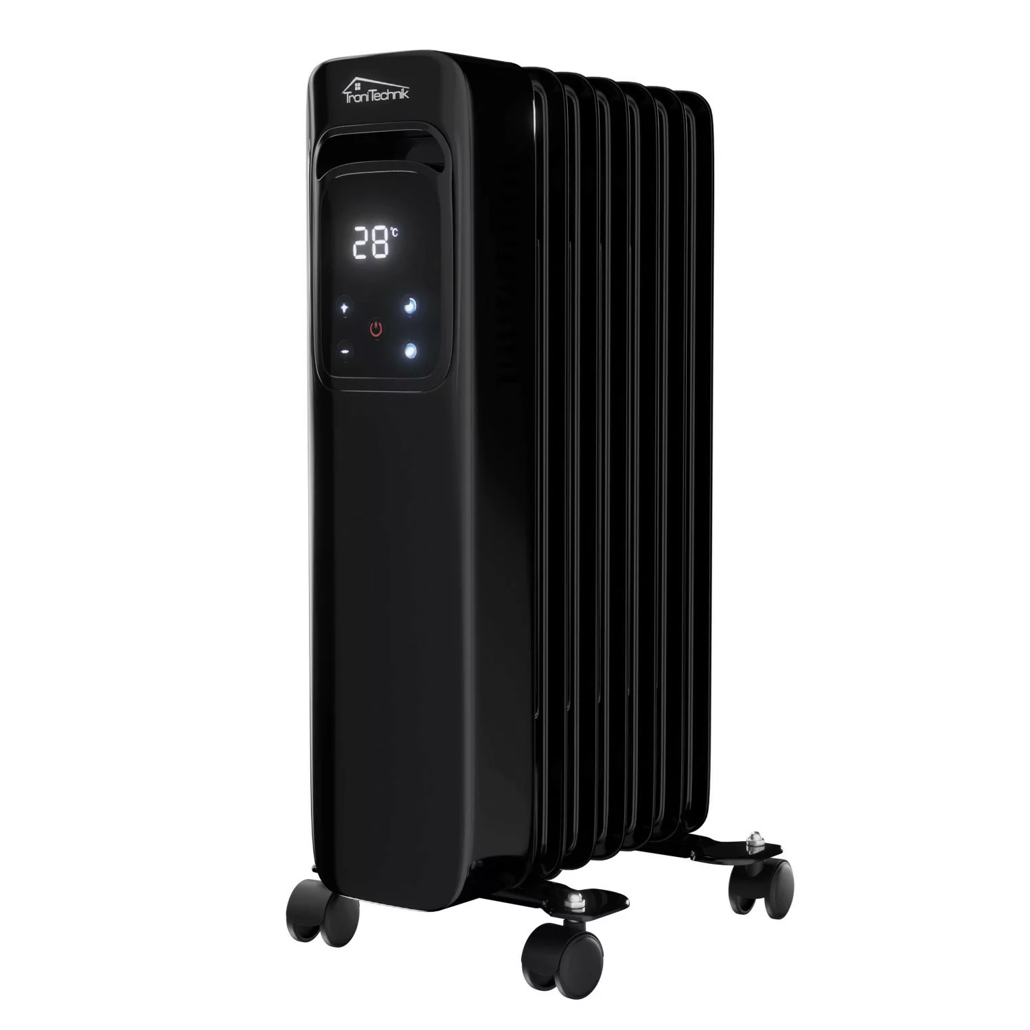 TroniTechnik Ölradiator TT OR 307 Schwarz 7 Rippen 1500W Drei Stufen WiFi günstig online kaufen