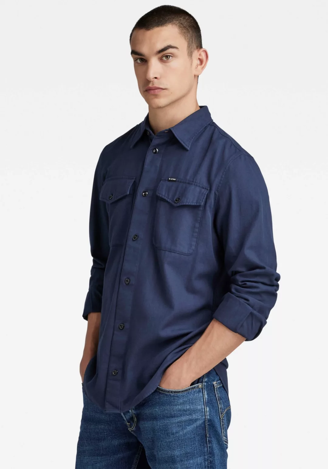 G-STAR Jeanshemd Marine Slim günstig online kaufen