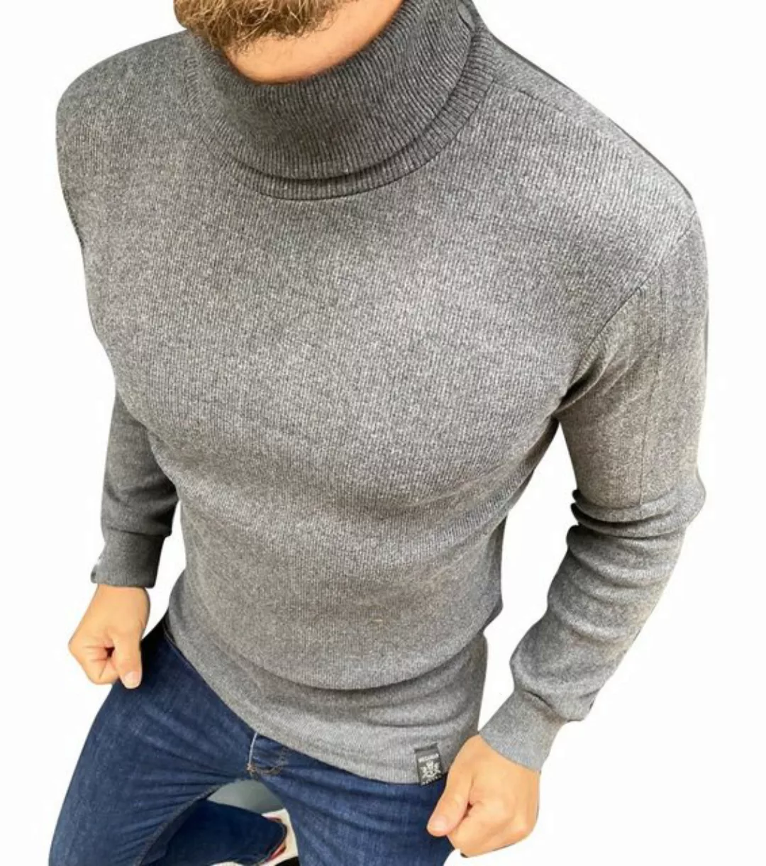 Megaman Jeans Rollkragenpullover Herren Rollkragenpullover Megaman Jeans günstig online kaufen