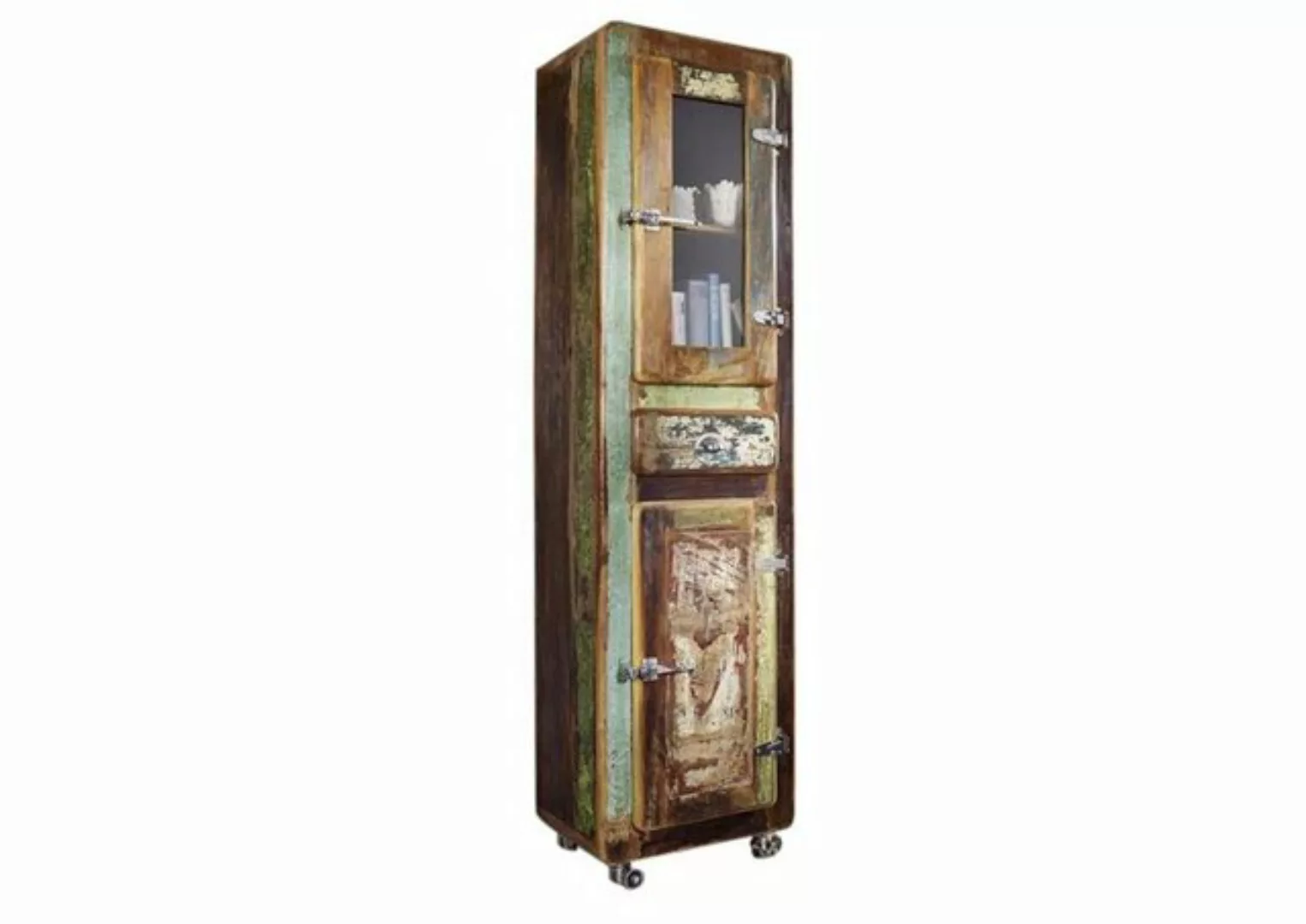 Massivmoebel24 Dreh-/Schwebetürenschrank (Schrank Altholz 90x45x180 mehrfar günstig online kaufen