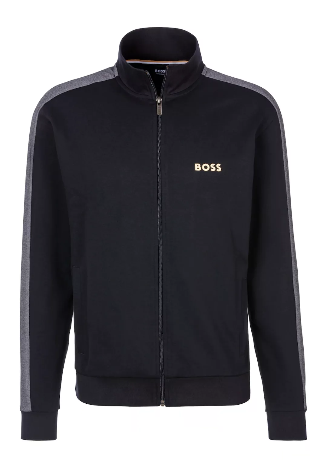 BOSS Sweatjacke "Tracksuit Jacket", mit Reißverschluss am Kragen günstig online kaufen