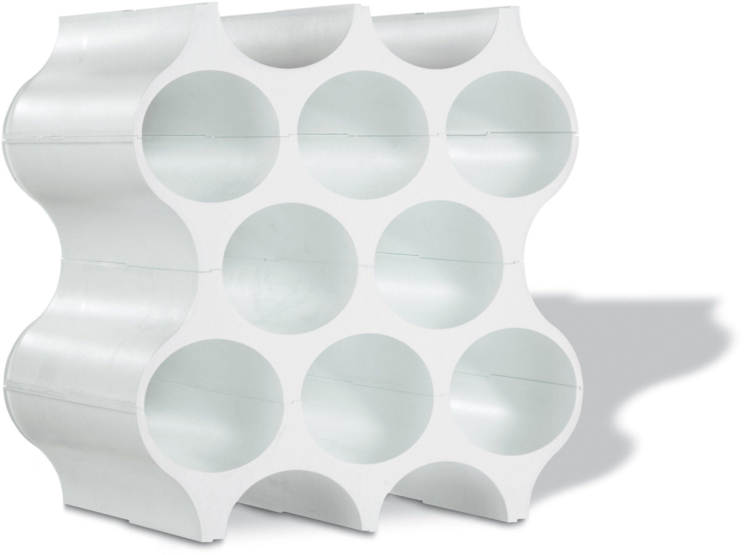 KOZIOL Weinflaschenhalter "SET-UP", 100% recycelbar, für 10 Flaschen günstig online kaufen