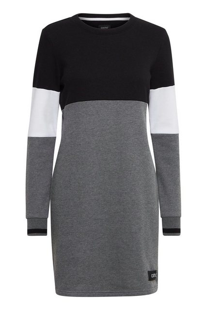 OXMO Sweatkleid OXSweat Sweatkleid in Colourblock-Optik günstig online kaufen