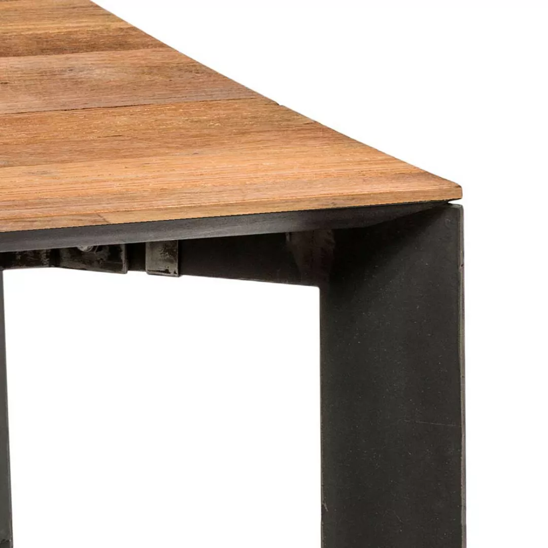Wohnzimmer Tisch aus Teak Recyclingholz 130 cm breit günstig online kaufen