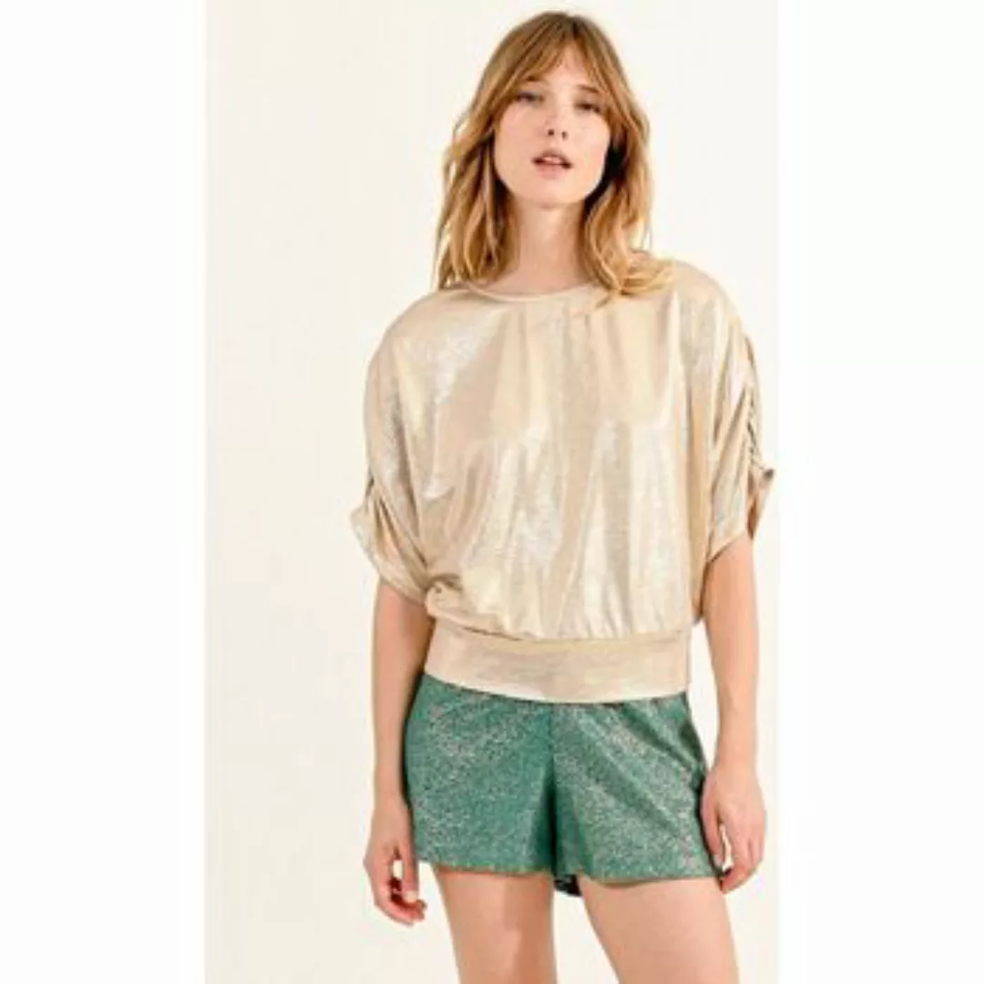 Molly Bracken  T-Shirts & Poloshirts TW127CE-GOLDEN BEIGE günstig online kaufen