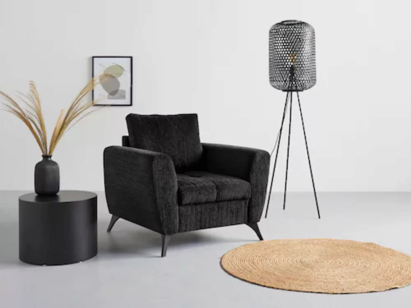 INOSIGN Sessel »Lörby«, Belastbarkeit bis 140kg pro Sitzplatz, auch mit Aqu günstig online kaufen