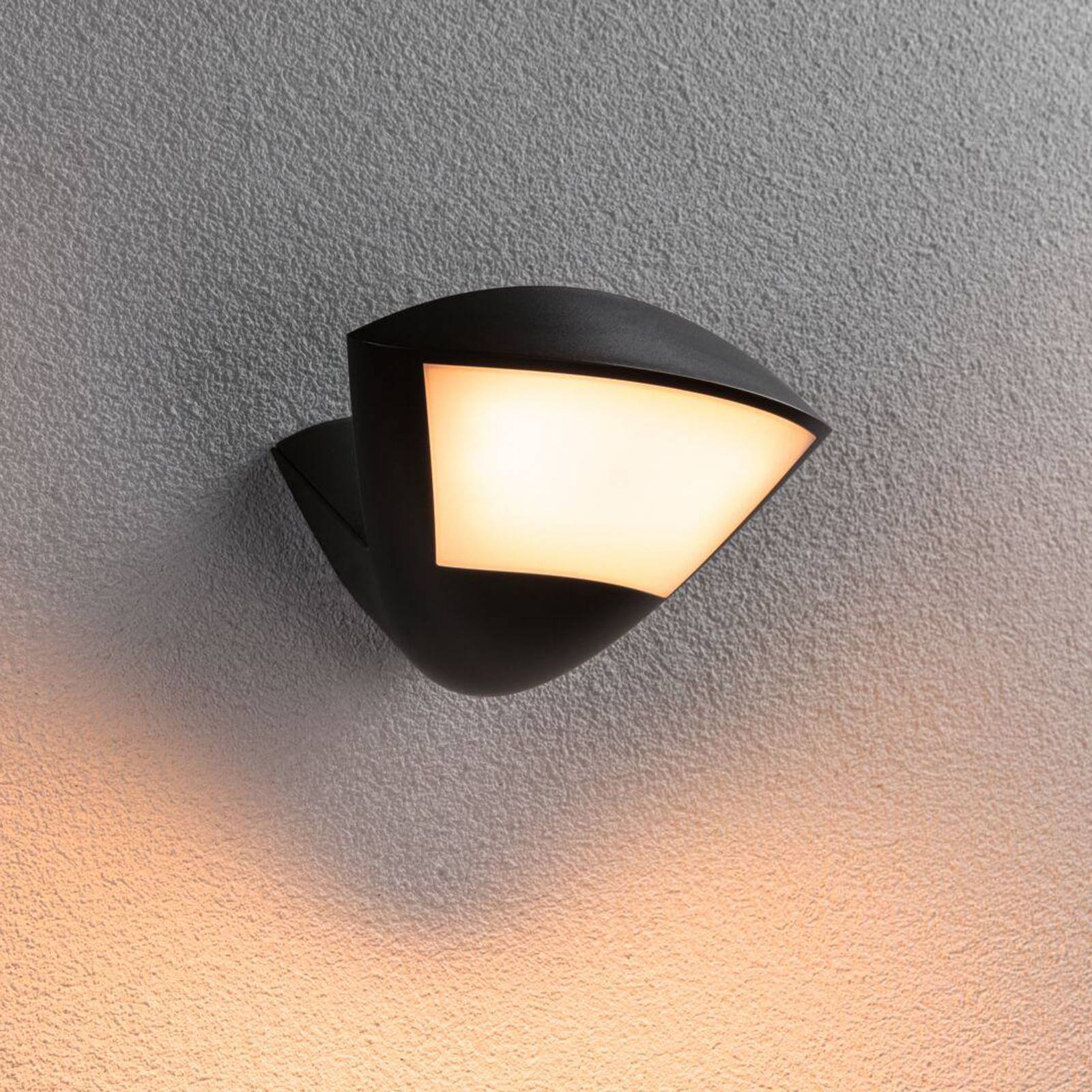 Paulmann Smart Sensoraußenwandlampe Skyla anthrazit CCT IP44 günstig online kaufen