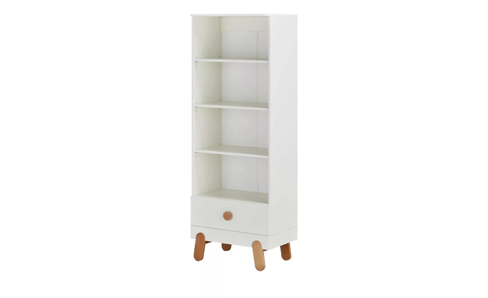 Standregal - weiß - 44 cm - 186 cm - Regale > Bücherregale - Möbel Kraft günstig online kaufen