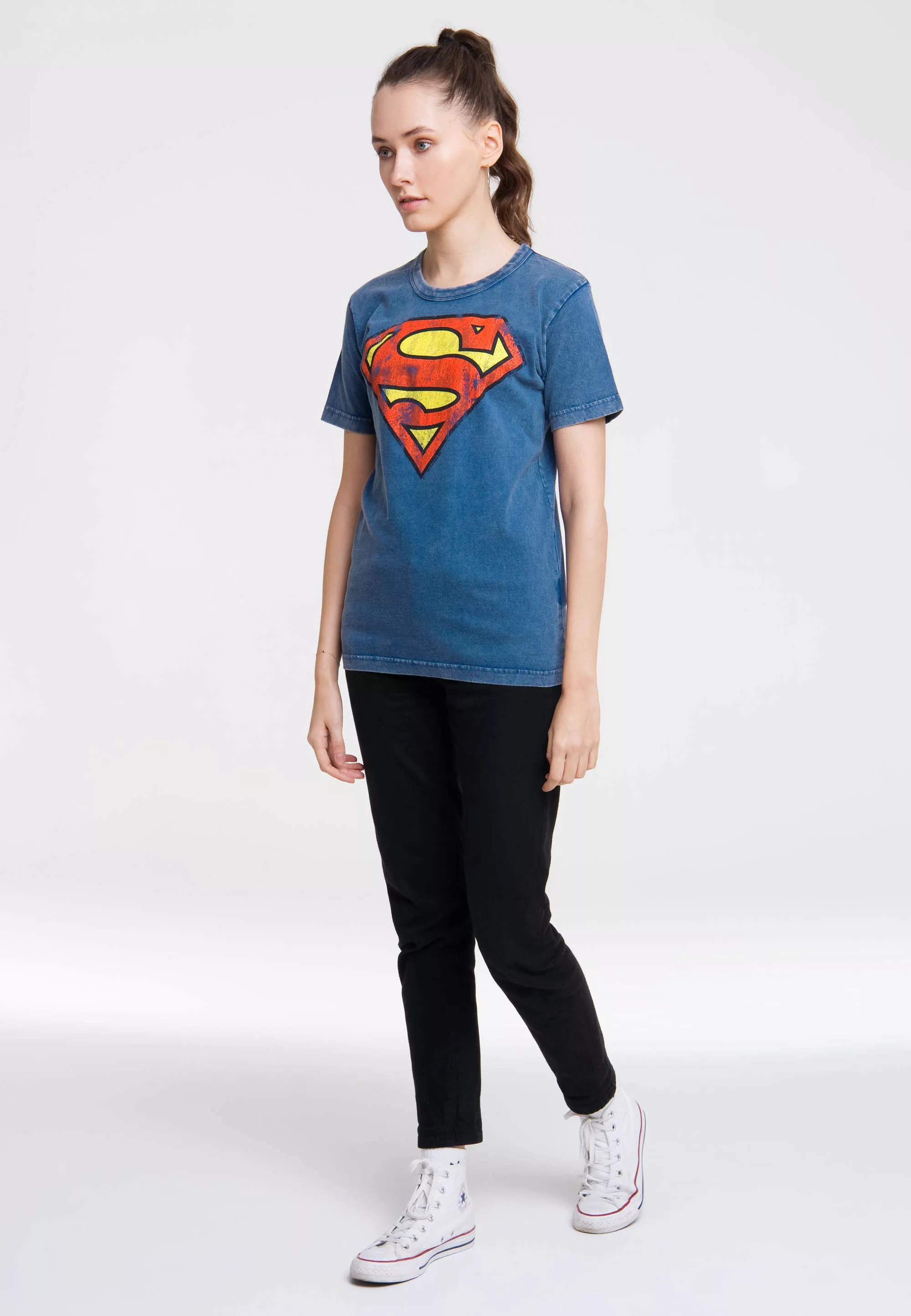 LOGOSHIRT T-Shirt "DC Comics – Superman", mit lizenziertem Print günstig online kaufen