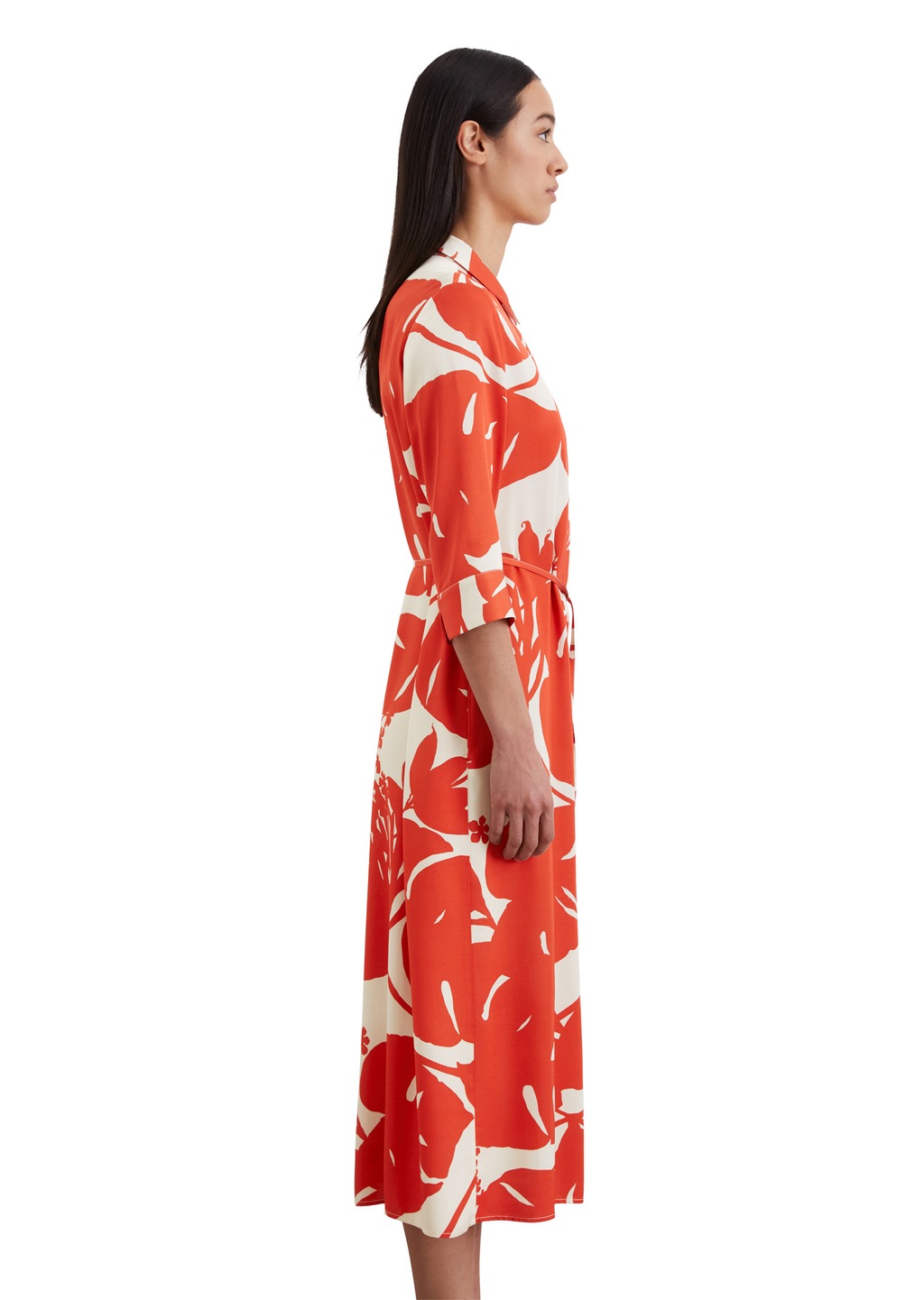 Marc OPolo Druckkleid "aus fließendem Viskose-Twill" günstig online kaufen