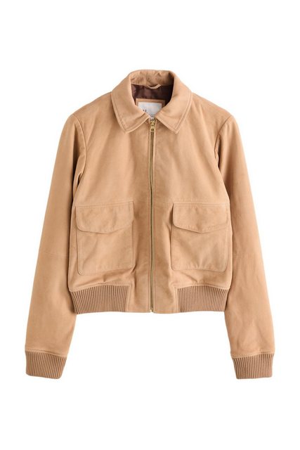 Next Lederjacke Blouson aus echtem Veloursleder (1-St) günstig online kaufen