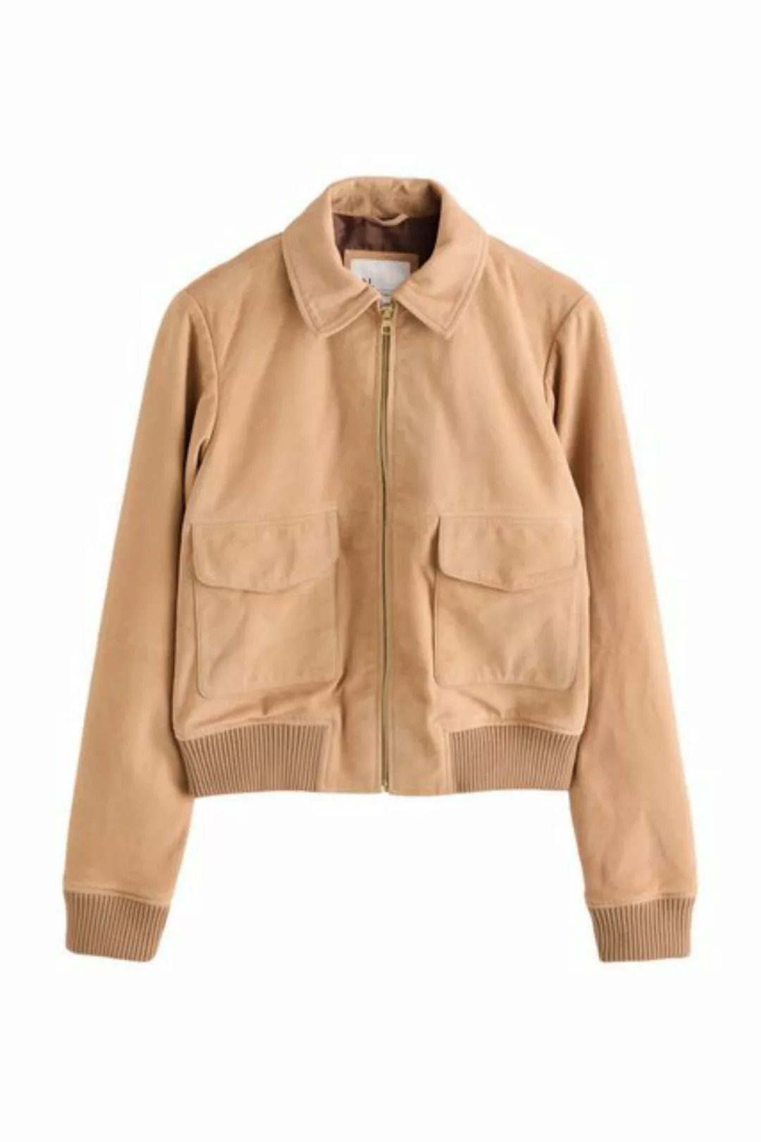 Next Lederjacke Blouson aus echtem Veloursleder (1-St) günstig online kaufen