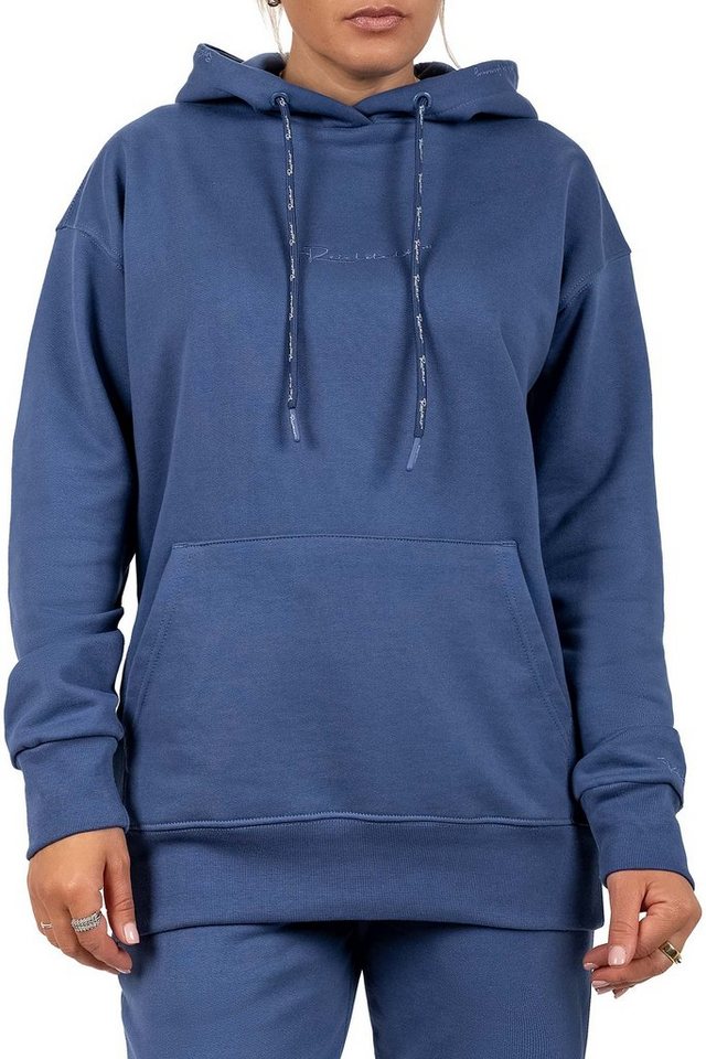 Reichstadt Kapuzenpullover Basic Oversize Damen Hoodie 23RSW038 Dark Blue M günstig online kaufen