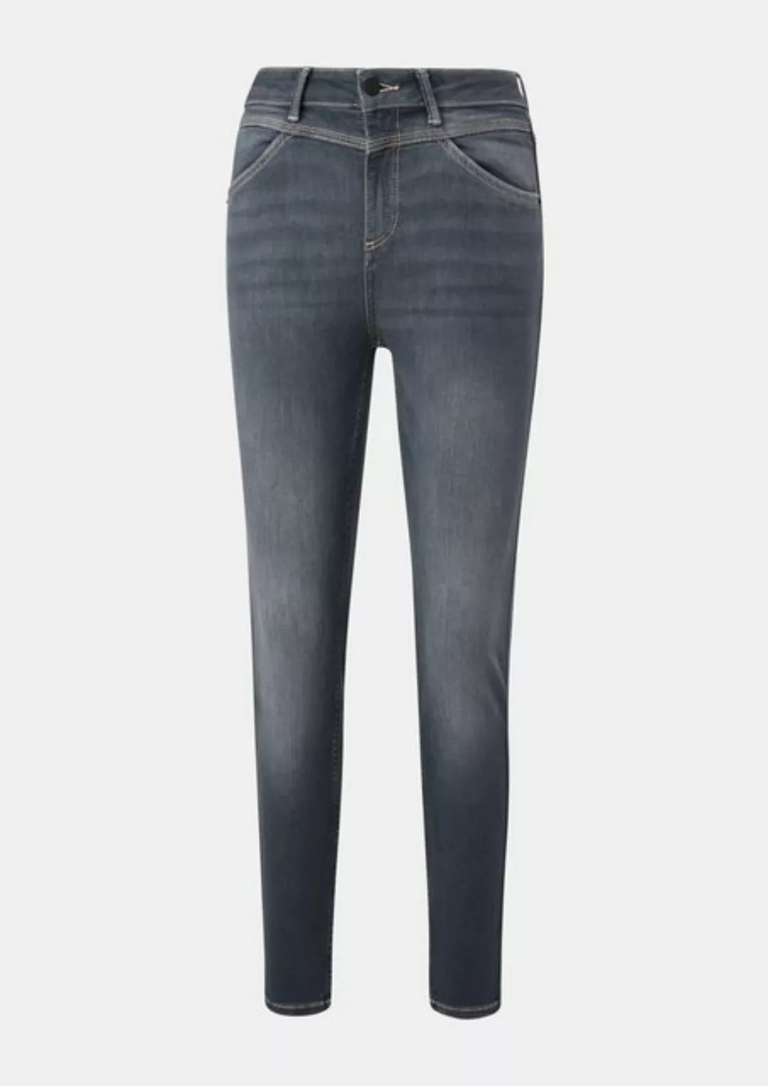 comma casual identity 5-Pocket-Jeans Super Skinny: elastische Jeans Waschun günstig online kaufen