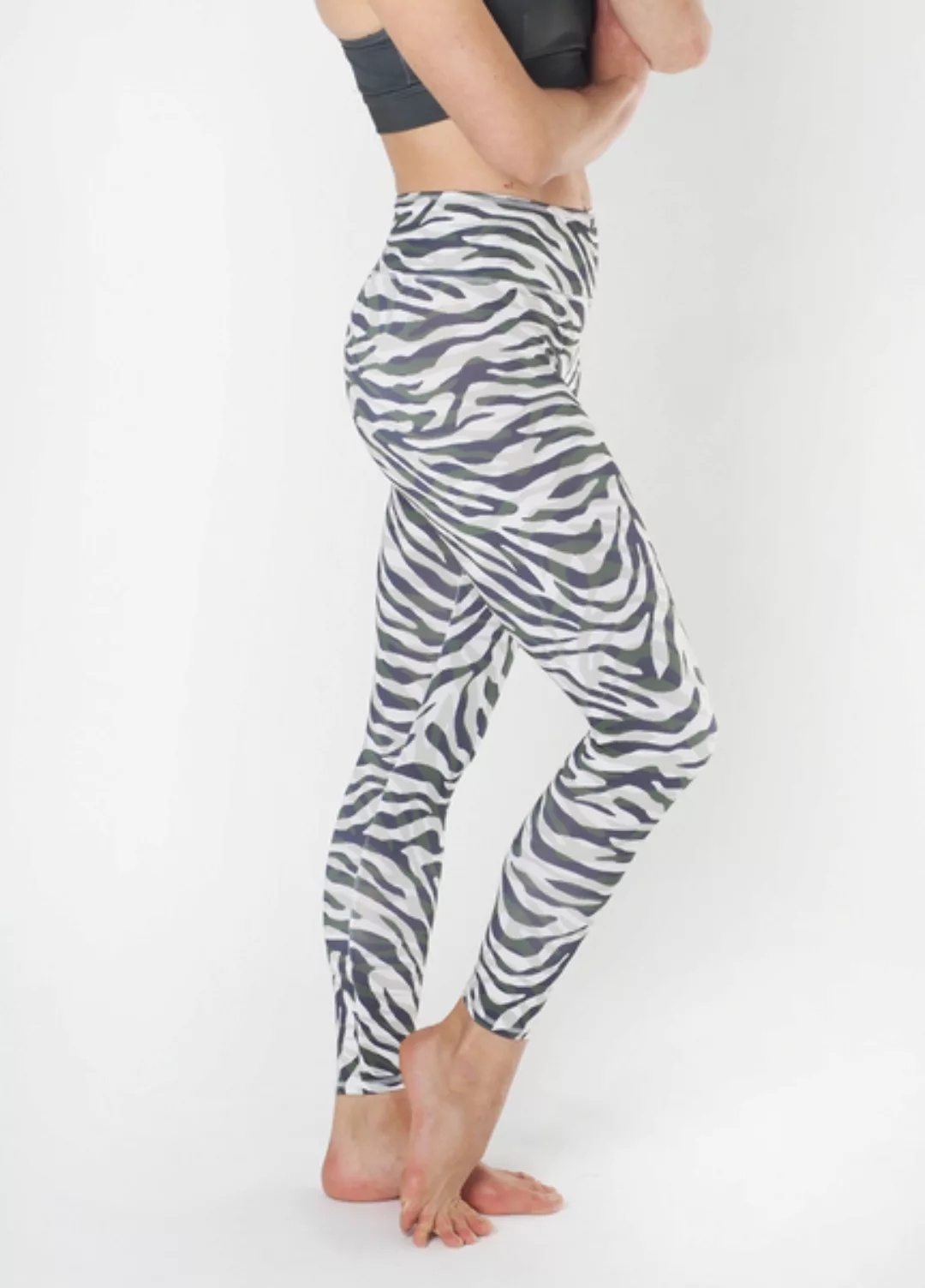 Yoga Leggings Ganga 7/8 Zebra Camo günstig online kaufen