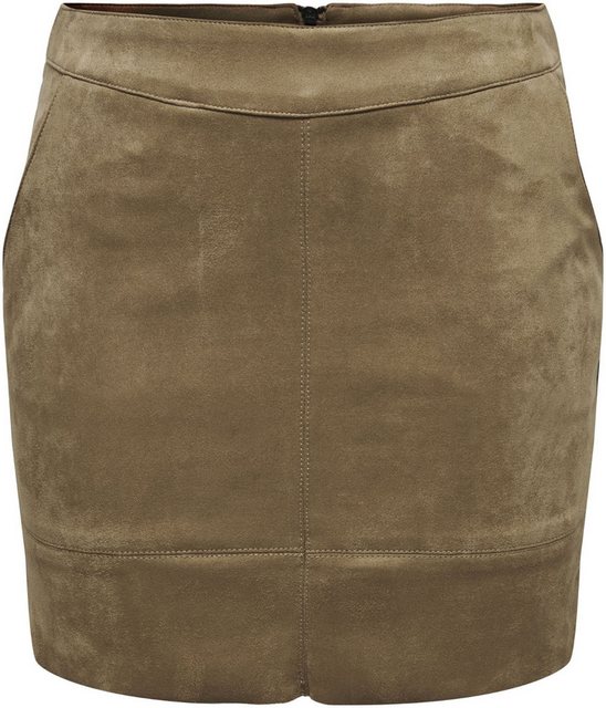 ONLY Lederimitatrock ONLJULIE FAUXSUEDE SKIRT OTW NOOS mit Stretch günstig online kaufen