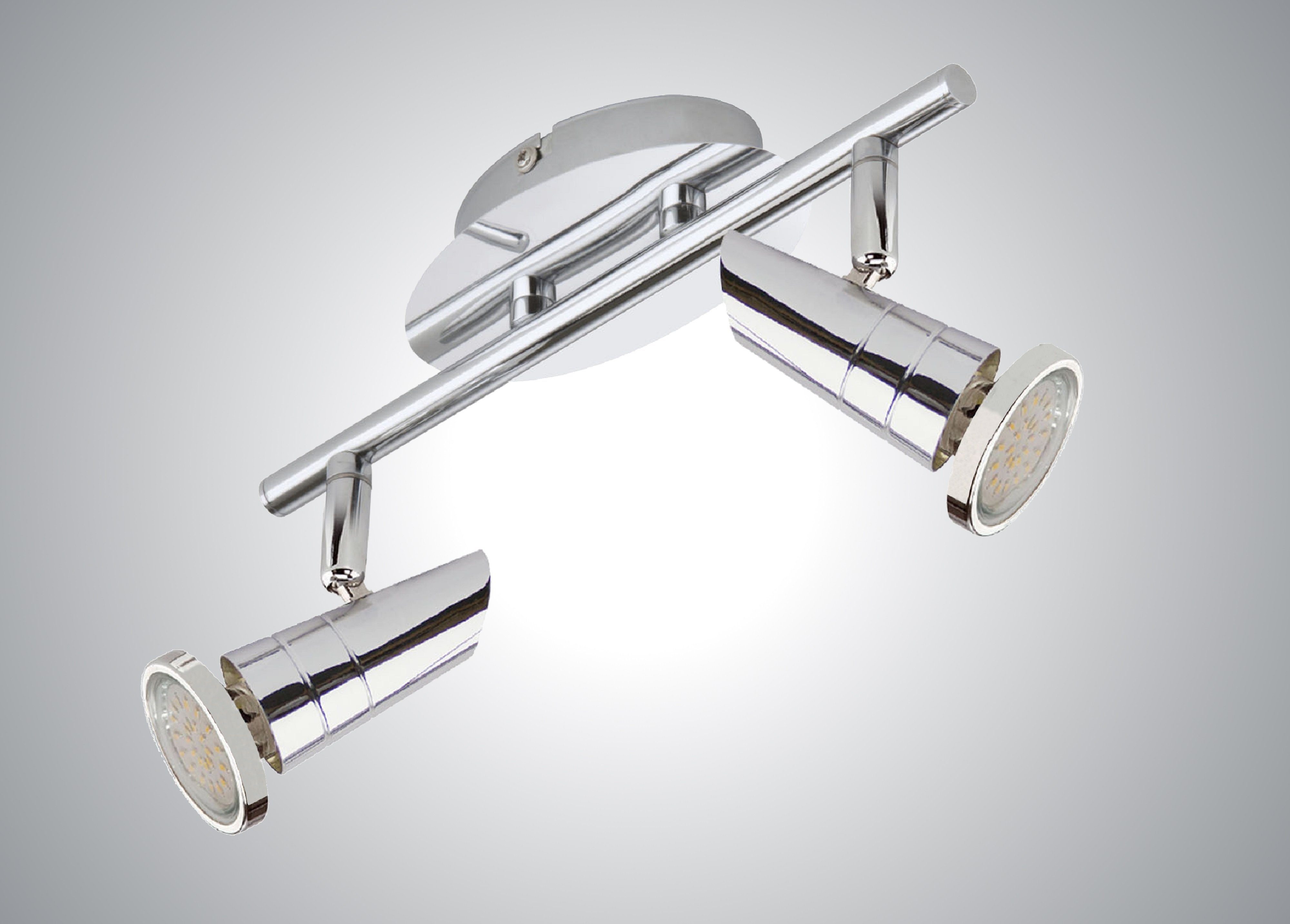 TRANGO LED Deckenspots, 2-flammig 2001-028 Deckenleuchte günstig online kaufen