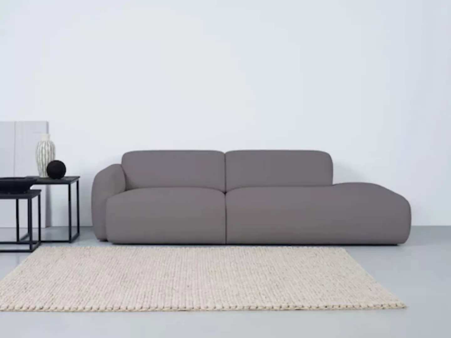 andas 2-Sitzer "Myrland", Breite 220 cm, Chenille, Easy Clean Stoff, mit Ka günstig online kaufen