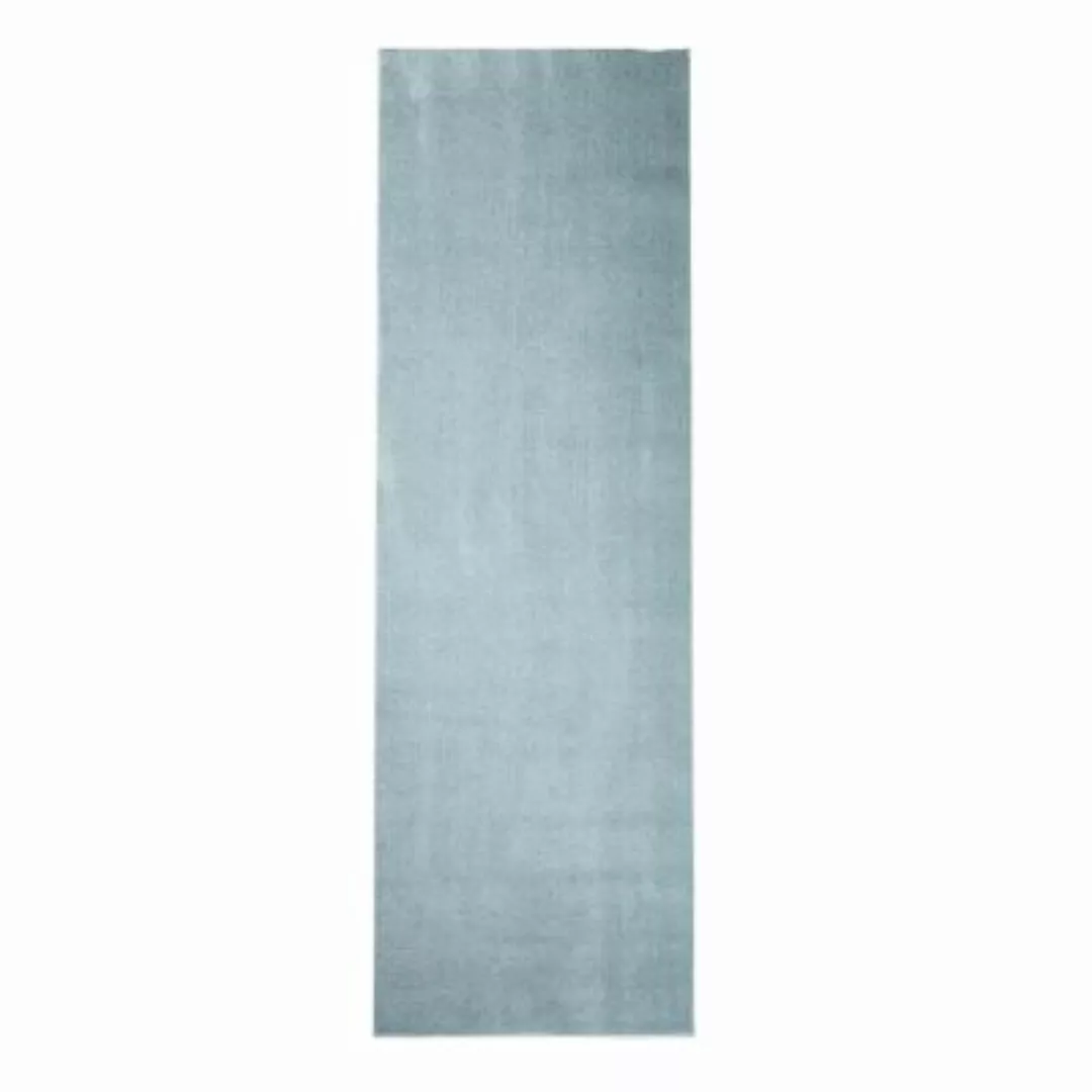 carpet city® Hochflor-Teppich Softshine Blau blau Gr. 240 x 340 günstig online kaufen