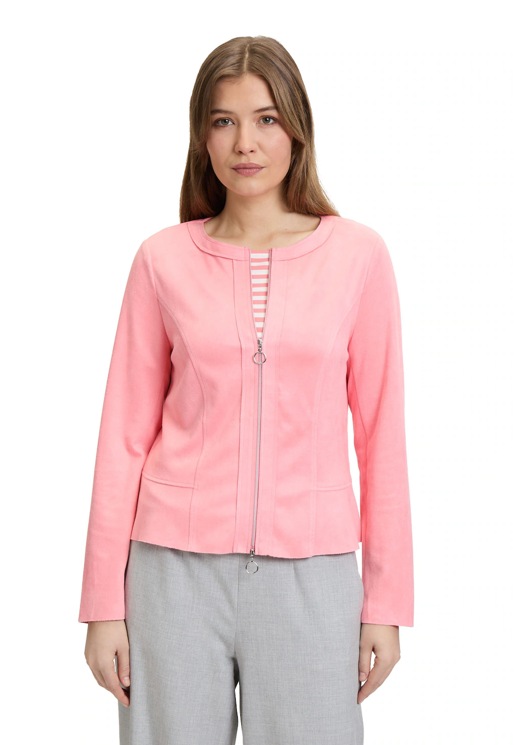 Betty Barclay Jackenblazer "Betty Barclay Blazer-Jacke mit Reißverschluss", günstig online kaufen