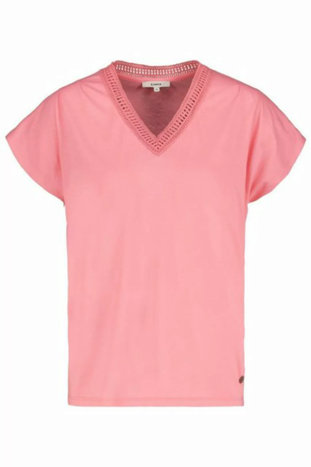 Garcia Rundhalsshirt pink (1-tlg) günstig online kaufen