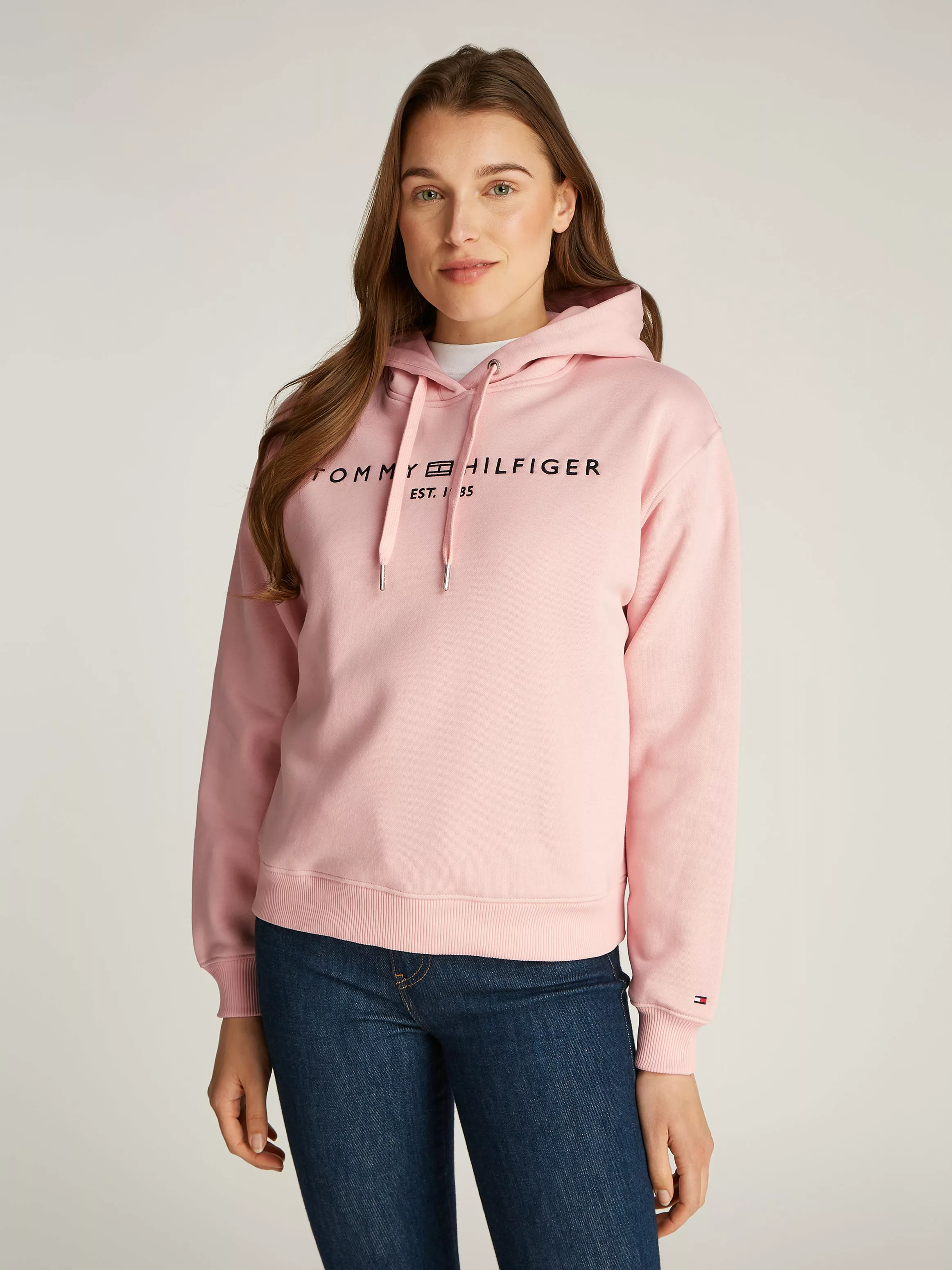 Tommy Hilfiger Kapuzensweatshirt "MDRN REG CORP LOGO HOODIE", mit gestickte günstig online kaufen