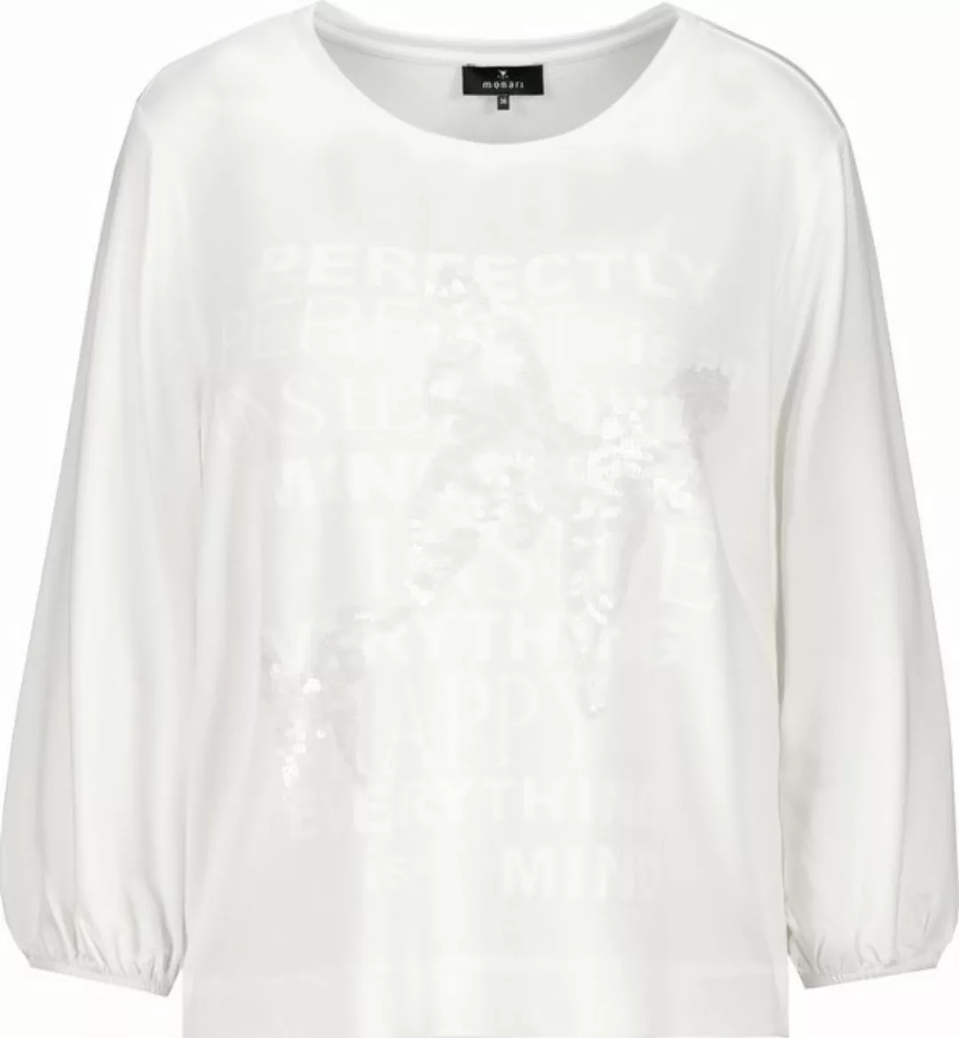 Monari Langarmshirt 408187 off-white günstig online kaufen