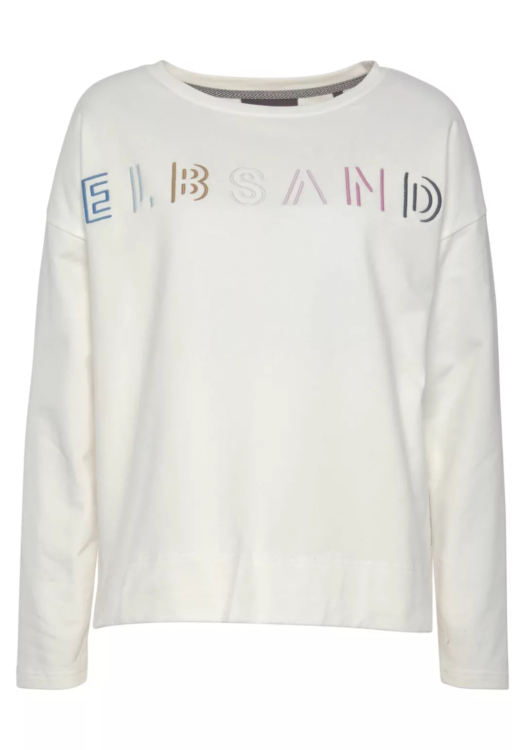 Elbsand Sweatshirt, mit Logostickerei vorne, lässige Passform, sportlich-ca günstig online kaufen