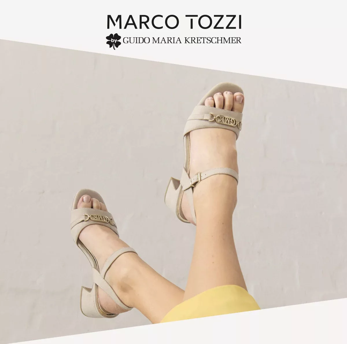 MARCO TOZZI by GMK Sandalette, Sommerschuh, Sandale, Blockabsatz,mit GMK-Sc günstig online kaufen