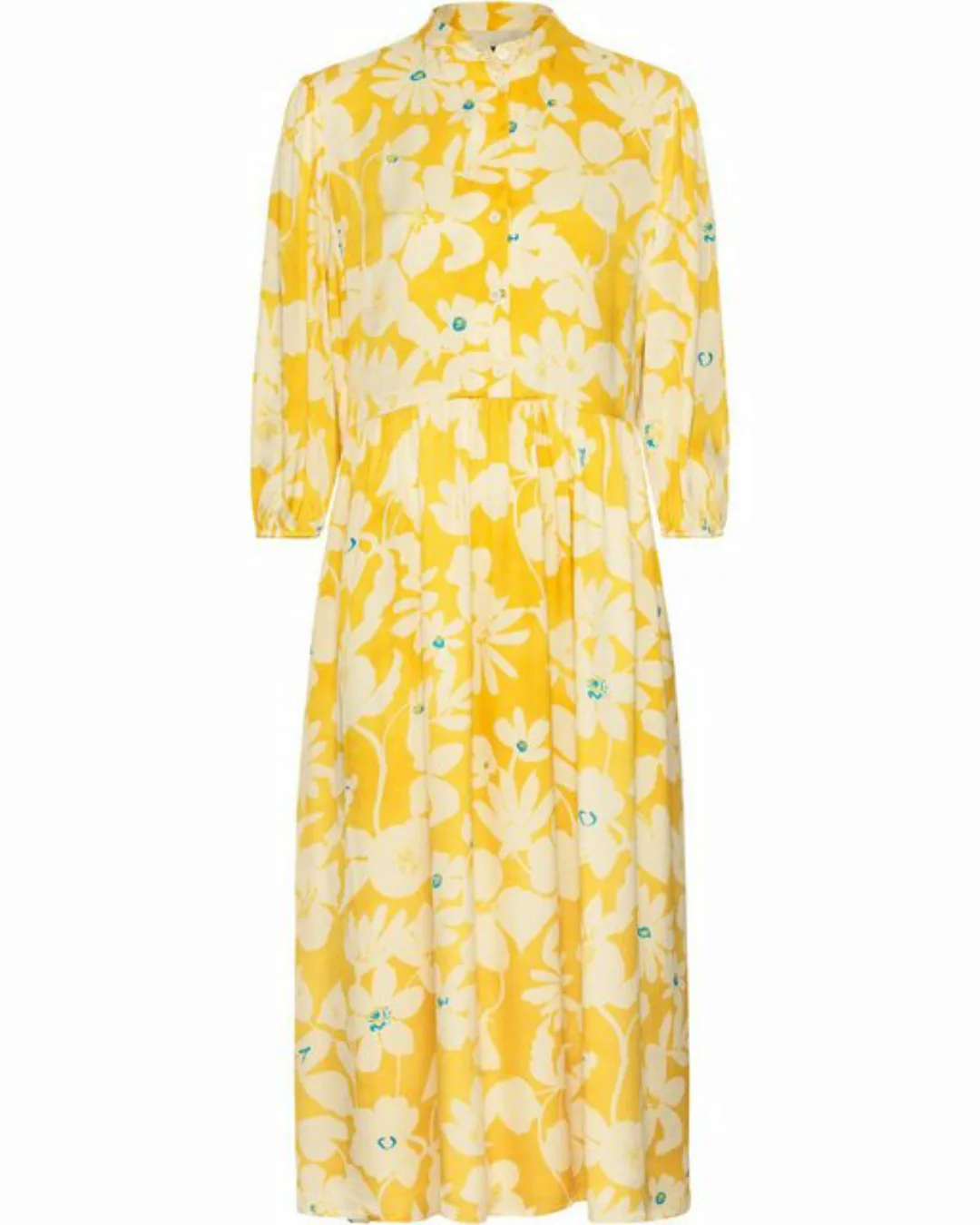 Reitmayer Midikleid Blumen-Kleid mit Stehkragen günstig online kaufen