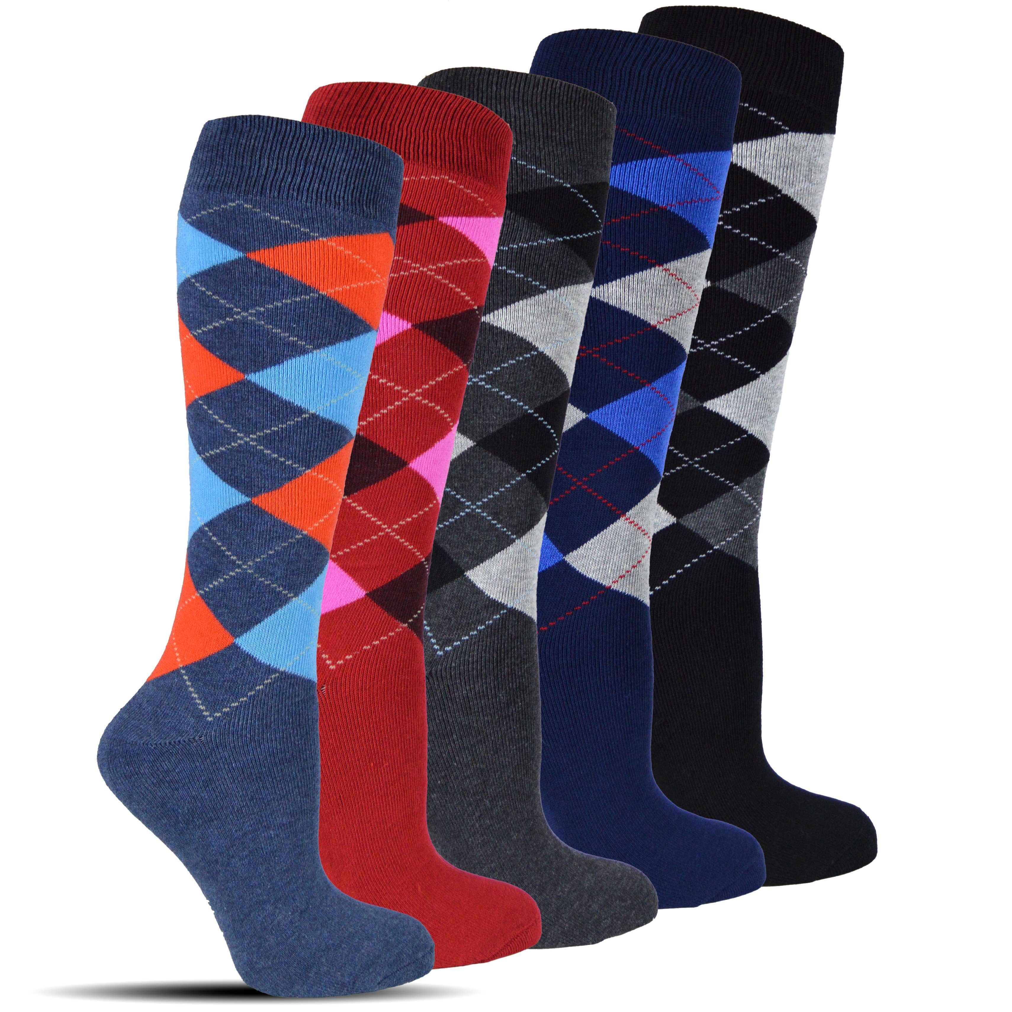 Frostfighter Kniestrümpfe Damen Thermokniestrümpfe (4-Paar) Reitstrümpfe, günstig online kaufen