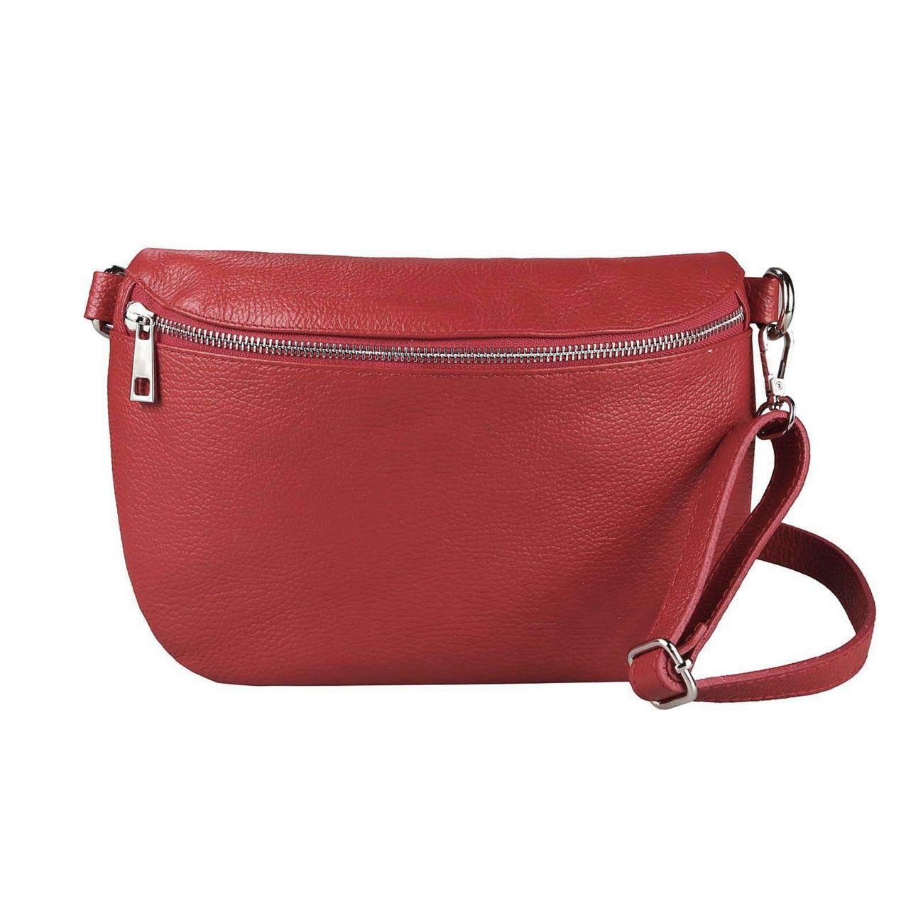 ITALYSHOP24 Bauchtasche Damen Leder Gürteltasche Hüfttasche günstig online kaufen