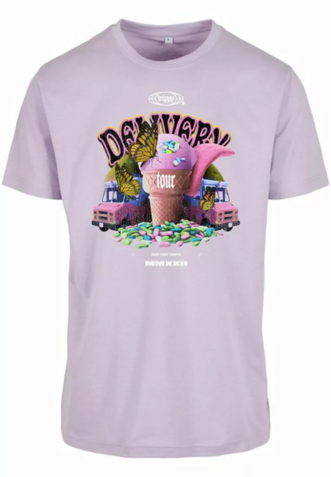 MisterTee T-Shirt MisterTee Herren Trippy Delivery Tee (1-tlg) günstig online kaufen