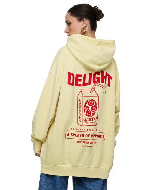 Worldclassca Kapuzensweatshirt Worldclassca Oversized Print DELIGHT Hoodie günstig online kaufen