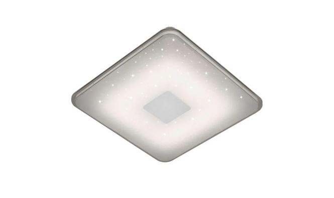 LED-Deckenleuchte Starlight Effect 1 Stück Acryl Weiß günstig online kaufen