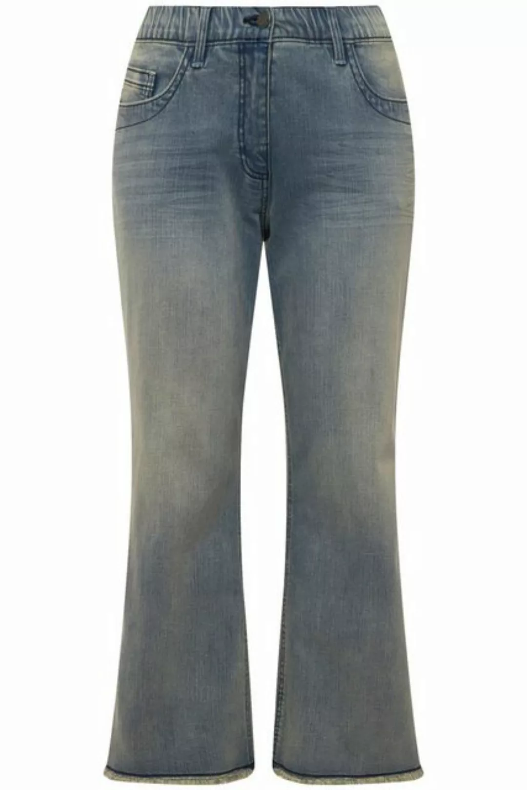 Ulla Popken Regular-fit-Jeans Jeans Mary Fransensaum gerades Bein 5-Pocket- günstig online kaufen