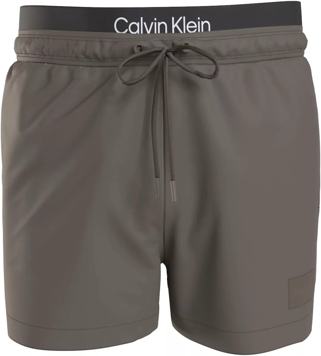Calvin Klein Swimwear Badeshorts "SHORT DOUBLE WB", mit doppeltem Bund günstig online kaufen