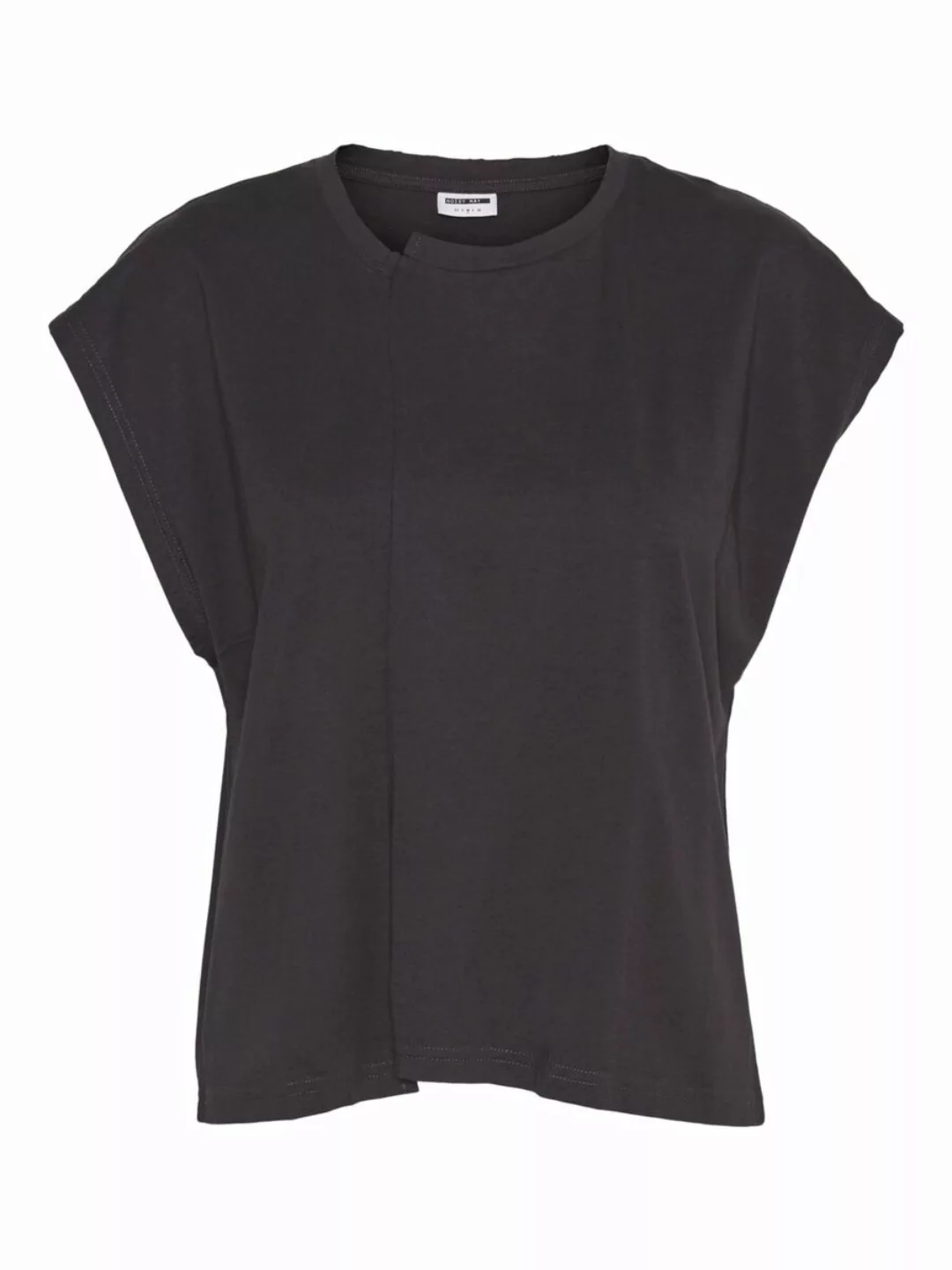 NOISY MAY Bio-baumwolle T-shirt Damen Schwarz günstig online kaufen